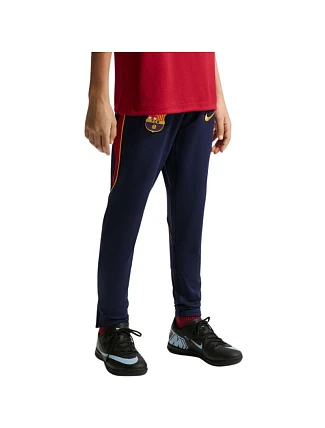 Dětské kalhoty Nike FC Barcelona Strike, tmavě modré II2809 498 Dětské kalhoty Nike FC Barcelona Strike, tmavě modré II2809 498