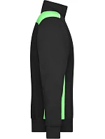 Daiber JN 868 Pracovní mikina s 1/4 zipem - Color 02.0868 black/lime green Daiber JN 868 Pracovní mikina s 1/4 zipem - Color 02.0868 black/lime green