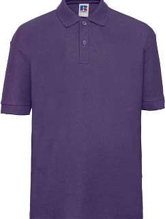 Russell Athletic 539B Dětské piqué polo 10.539B purple