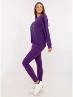 Sada EM KMPL 850.93 tmavě fialová