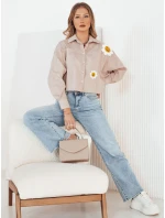 Dámská světle hnědá košile MISUN FashionStreet DY0410