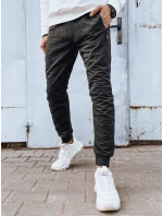 Pánské tmavě šedé tepláky FashionStreet UX4279