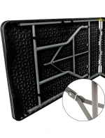 CATERING TABLE FOLDING IN CASE 240x74x74CM 150KG BLACK