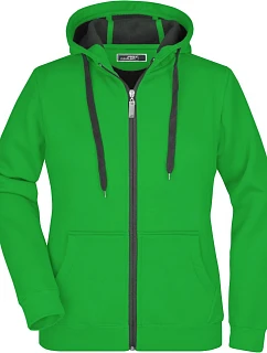Daiber JN 354 Dámská mikina Doubleface 02.0354 fern green/graphite