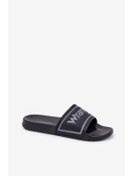 Pánské Pantofle WRANGLER AVERELL SLIDER MEN LOW 20251042.25Y Černé