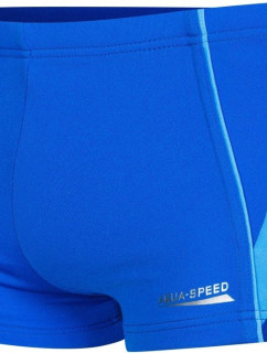 AQUA SPEED Plavecké šortky Diego Modrý vzor 42