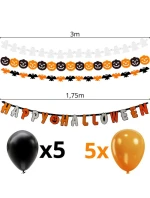 DEKORATIVNÍ SADA HAPPY HALLOWEEN 14 POLOŽEK