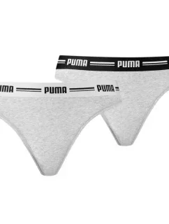 Dámská tanga 2Pack 907854 05 Grey - Puma