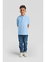 Fruit of the Loom Kids 65/35 Polo Dětské piqué polo 16.3417 black Fruit of the Loom Kids 65/35 Polo Dětské piqué polo 16.3417 black