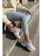 Dámské Kožené Tenisky GOE RR2N4081 Fialové Dámské Kožené Tenisky GOE RR2N4081 Fialové