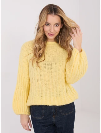 Jumper MI SW 1215.97 světle žlutý Jumper MI SW 1215.97 světle žlutý