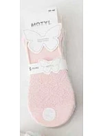 Dámské ponožky baleríny Butterfly 3522 růžové - WiK