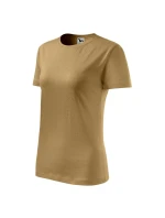 Dámské klasické nové tričko (pískové)