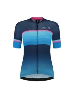 Rogelli dámský dres IMPRESS II modro-růžový XS