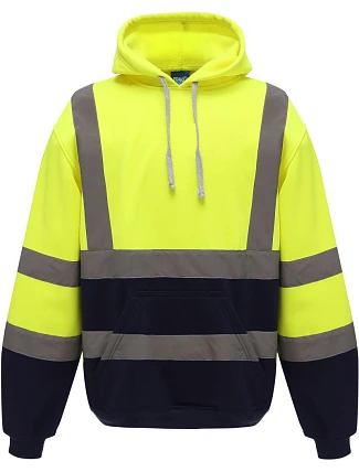 Yoko HVK 05 Hi-Vis mikina s kapucí 79.VK05 hi vis yellow/navy Yoko HVK 05 Hi-Vis mikina s kapucí 79.VK05 hi vis yellow/navy