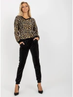 Dámská souprava WN KMPL 8141 1.01P černá a žlutá