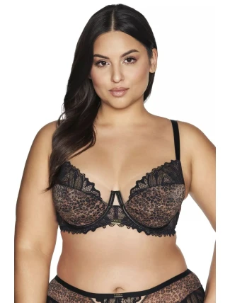 Dámská podprsenka 2132 Wild pantera - AVA Dámská podprsenka 2132 Wild pantera - AVA