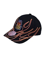 Kšiltovka Mitchell & Ness NBA Milwaukee Bucks Flamez Strapback - 6LUXMM20018 CBUBLCK