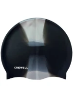 Crowell Multi Flame silikonová plavecká čepice černo-šedá barva.16 Crowell Multi Flame silikonová plavecká čepice černo-šedá barva.16