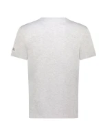 Geografické Norsko Jezolo DB 254 M SY9738H/GN-Síťované šedé tričko