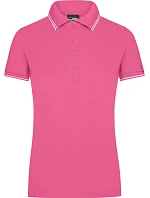 Daiber JN 985 Dámské piqué polo 02.0985 pink/white Daiber JN 985 Dámské piqué polo 02.0985 pink/white