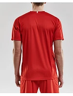 Craft Teamwear Squad Go Jersey Solid M Pánské sportovní tričko s výstřihem do V 82.5560 team green