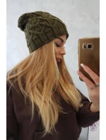 Fleecová čepice Sonia K201 khaki Fleecová čepice Sonia K201 khaki