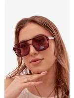 Dámské sluneční brýle Hnědo-růžové