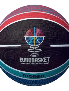 Replika basketbalového míče Molten Eurobasket 2025 B7G2000-E5Z