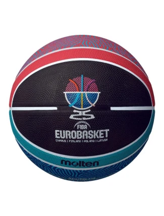 Replika basketbalového míče Molten Eurobasket 2025 B7G2000-E5Z Replika basketbalového míče Molten Eurobasket 2025 B7G2000-E5Z