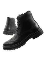 Lee Cooper pánské boty sable boty boty smart kožené černé
