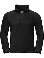 Russell Athletic 874M Fleecová mikina s 1/4 zipem 10.874M black Russell Athletic 874M Fleecová mikina s 1/4 zipem 10.874M black