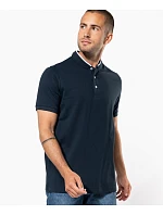 Kariban K 223 Pánské polo s mao límcem 20.K223 oxford grey/black Kariban K 223 Pánské polo s mao límcem 20.K223 oxford grey/black
