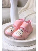 Dětské bačkory na suchý zip – růžové Katline Dětské bačkory na suchý zip – růžové Katline