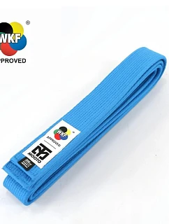 Modrý opasek ke kimonu – MTX Karate WKF | MOOTO