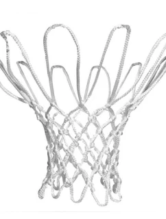 Basketbalová síť NO10 6mm bílá BBN-N621