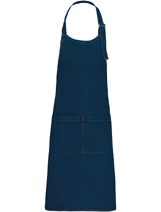 Kariban K 885 Zástěra s laclem 20.K885 denim Kariban K 885 Zástěra s laclem 20.K885 denim