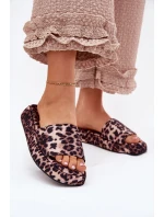 Dámské Pantofle Na Platformě Panterka Dovasse