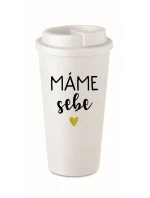MÁME SEBE - bílý termohrnek 475 ml MÁME SEBE - bílý termohrnek 475 ml