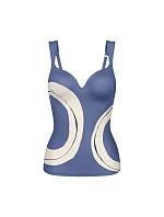 Dámské tankini vrchní díl Summer Allure WP Tankini modré - Triumph Dámské tankini vrchní díl Summer Allure WP Tankini modré - Triumph