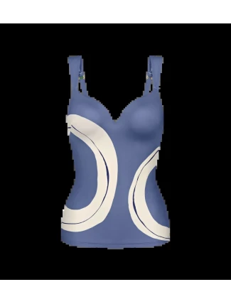 Dámské tankini vrchní díl Summer Allure WP Tankini modré - Triumph Dámské tankini vrchní díl Summer Allure WP Tankini modré - Triumph