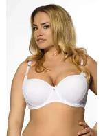 Dámská podprsenka 345 Ivone white - KINGA Dámská podprsenka 345 Ivone white - KINGA