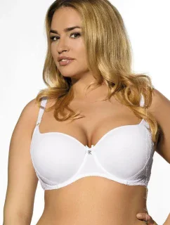 Dámská podprsenka 345 Ivone white - KINGA