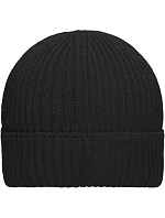 Daiber MB 7409 Pletená čepice z bio bavlny 03.7409 black Daiber MB 7409 Pletená čepice z bio bavlny 03.7409 black