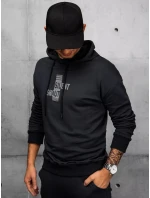 FashionStreet černá pánská tepláková souprava AX0677