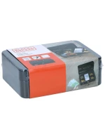 KOVOVÁ KAZETA NA DOKUMENTY 25x8,5x18 cm BLACK + DECKER