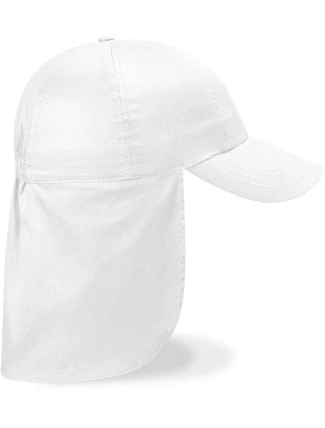 Beechfield B 11B Dětská 6 panelová kšiltovka "Legionnaire Style" 53.011B white Beechfield B 11B Dětská 6 panelová kšiltovka "Legionnaire Style" 53.011B white