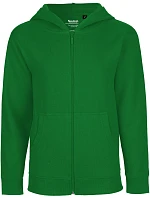Neutral O 13301 Dětská mikina s kapucí z bio bavlny 77.1331 green Neutral O 13301 Dětská mikina s kapucí z bio bavlny 77.1331 green
