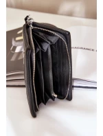 Velká Dámská Peněženka S Ražbou Eko Kůže Černá Martiel