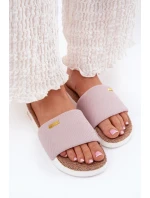 Dámské pantofle Big Star – světle růžové Dámské pantofle Big Star – světle růžové